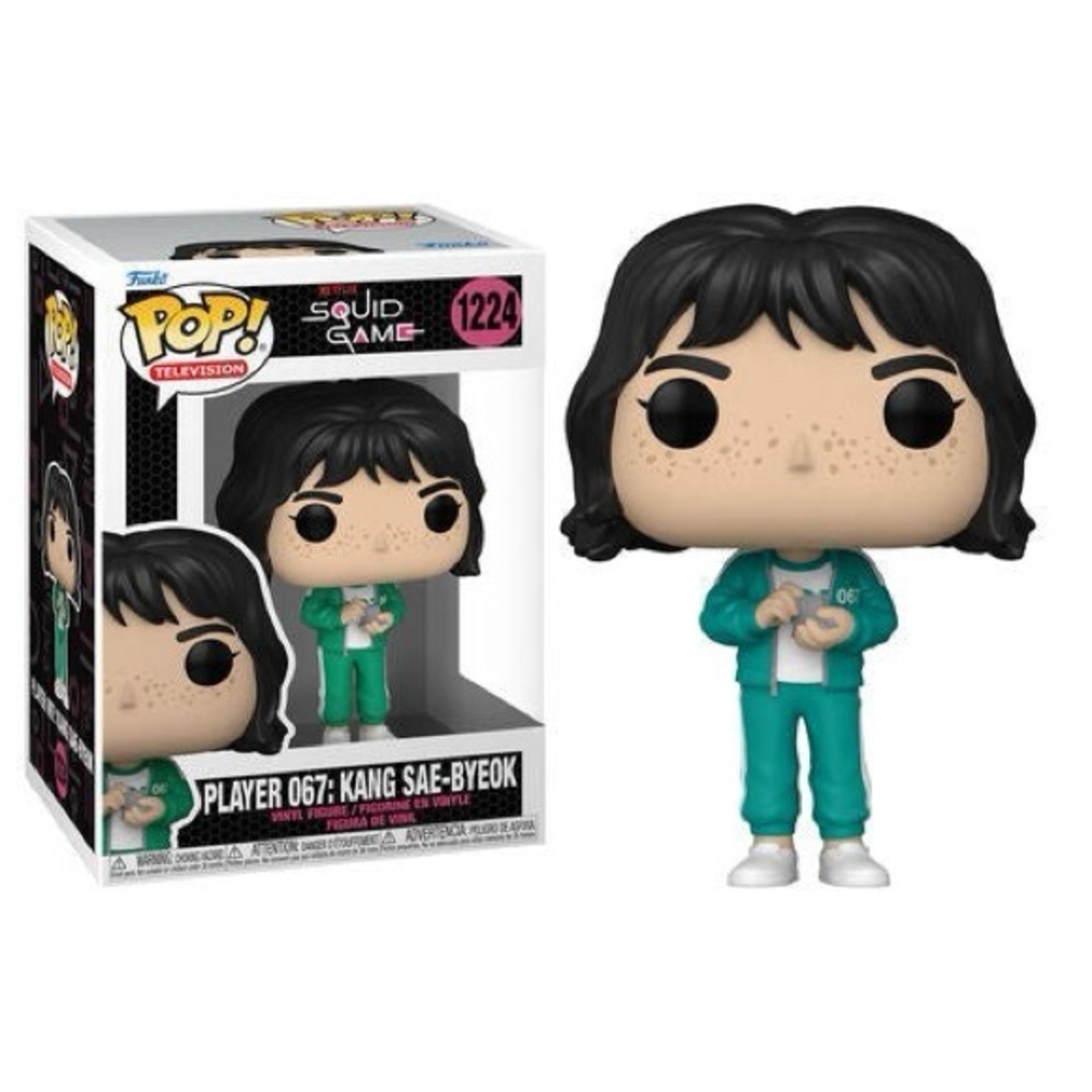 Funko Pop! Squid Game Player 067 in Blue Outfit